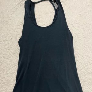 Athleta open back tank top - dark blue